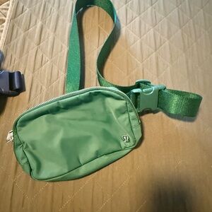Green Everglade  Lululemon Belt Bag